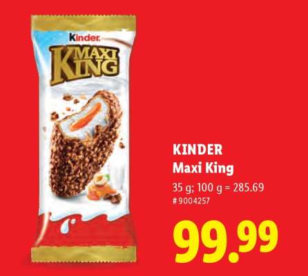 Kinder Maxi King
