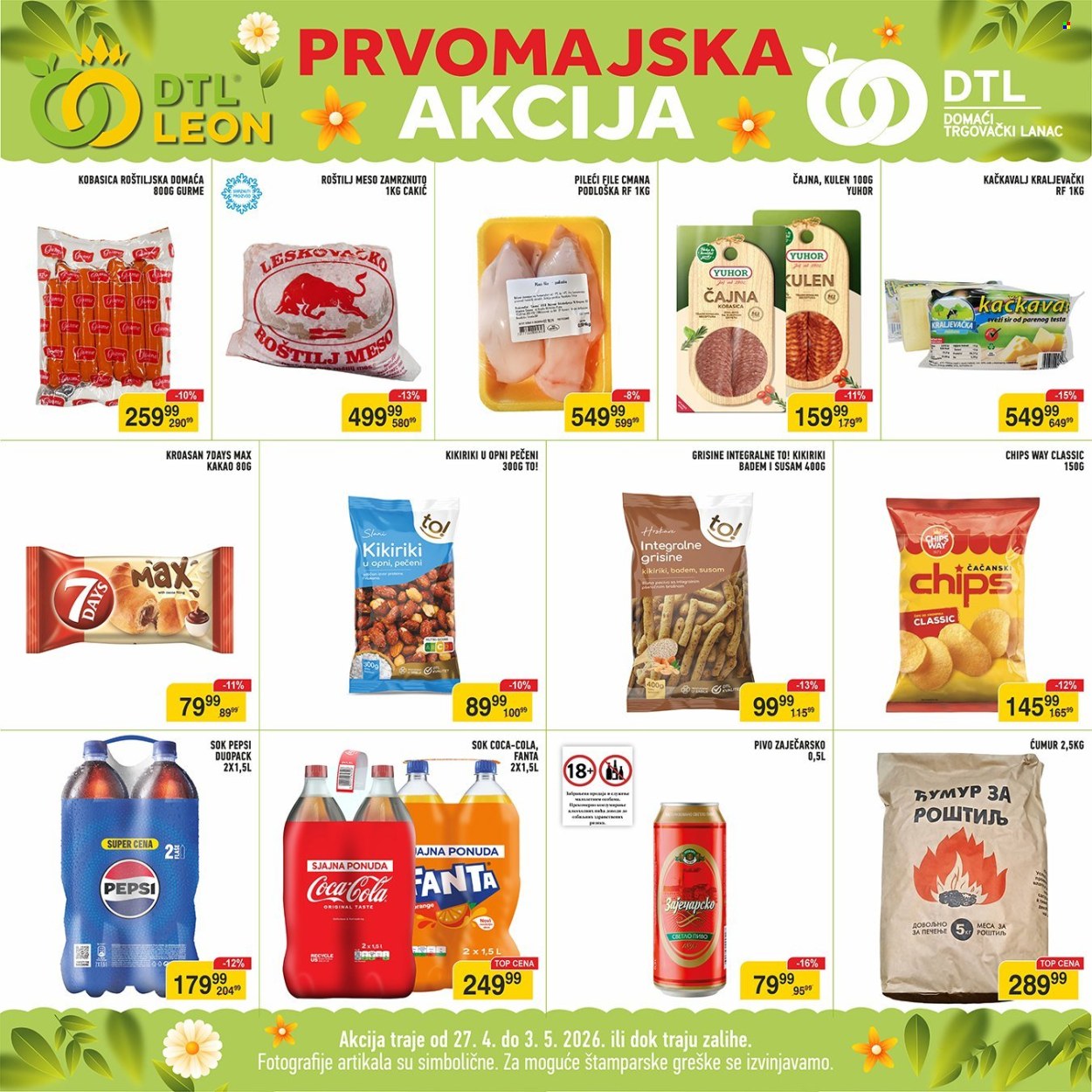 Leon Diskont katalog - 27.04.2026 - 03.05.2026. Stranica 1