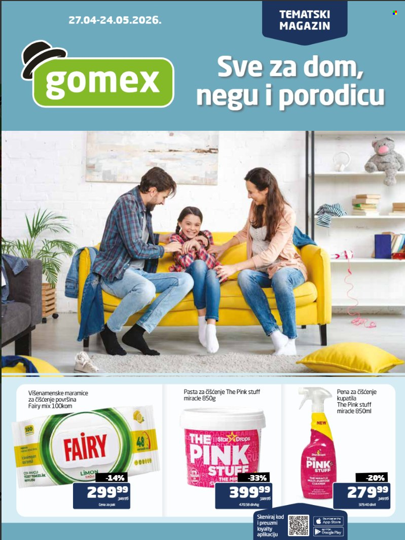 Gomex katalog - 27.04.2026 - 24.05.2026. Stranica 1