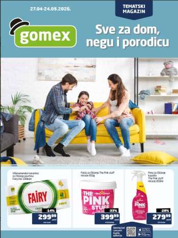 Gomex katalog - 27.04.2026 - 24.05.2026.