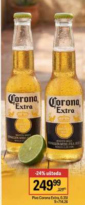Pivo Corona Extra 0.35l