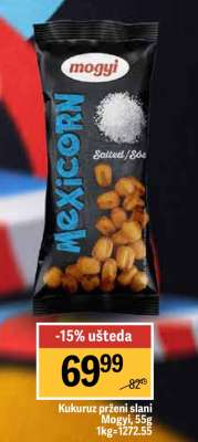 Kukuruz prženi slani
