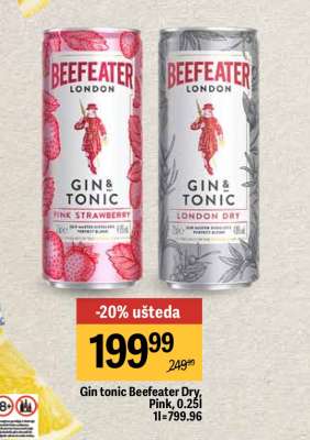 Gin tonic Beefeater Dry