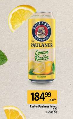 Radler Paulaner limun