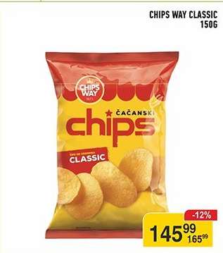 Chips Way Classic 150g