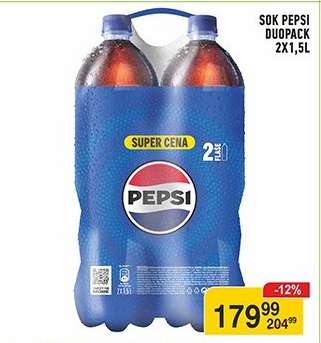 Sok Pepsi Duopack 2x1,5L