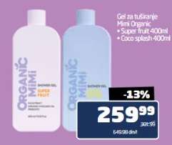 Gel za tuširanje Mimi Organic