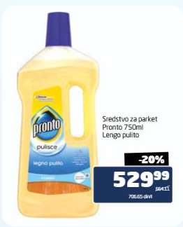 Sredstvo za parket Pronto 750ml