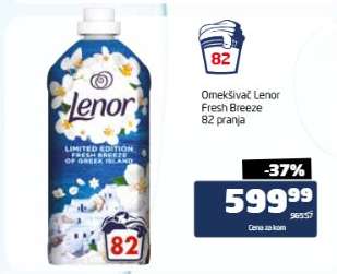 Omekšivač Lenor Fresh Breeze 82 pranja