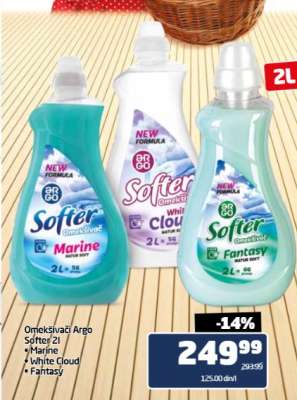 Omekšivači Argo Softer 2l