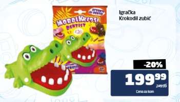 Igračka Krokodil zubić