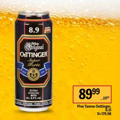 Pivo Tamno Oettinger