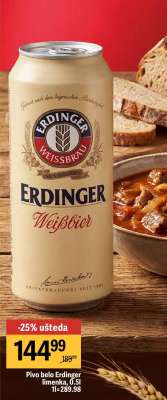 Pivo bielo Erdinger