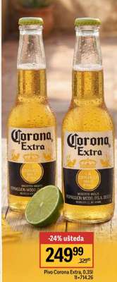Pivo Corona Extra 0.35l