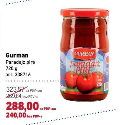 Gurman Paradajz pire