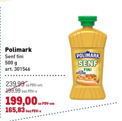 POLIMARK Senf FINI