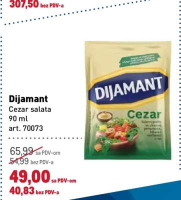 Dijamant Cezar salata