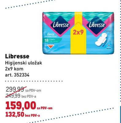 Libresse Higijenski uložak