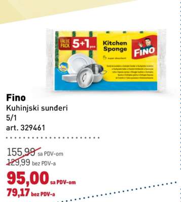 Fino Kuhinjski sunđeri 5/1