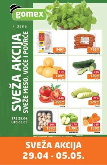 Gomex katalog - 29.04.2026 - 05.05.2026.