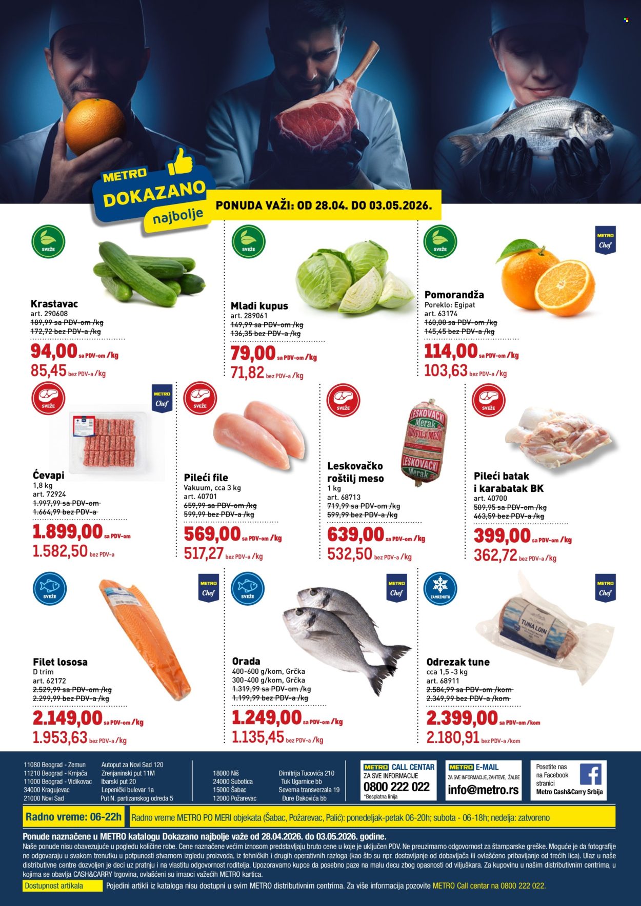 Metro katalog - 28.04.2026 - 03.05.2026. Stranica 1