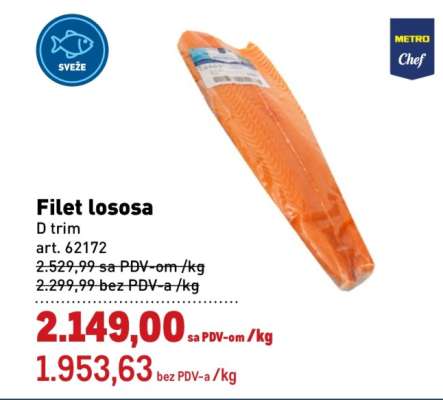 Filet lososa