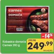 Kobasica domaća Carnex 310 g