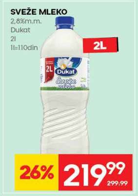 sveže mleko