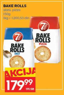 BAKE ROLLS