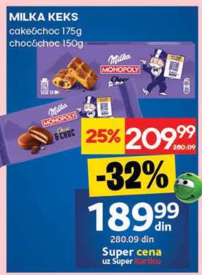 MILKA KEKS