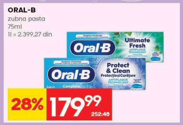 ORAL B