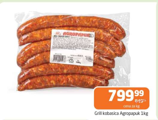 Grill kobasica Agropapuk 1kg