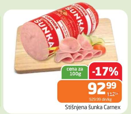 STIŠNJENA ŠUNKA Carnex