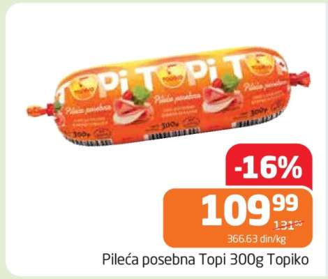 Pileća posebna Topi 300g Topiko