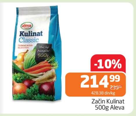Začin Kulinat 500g Aleva