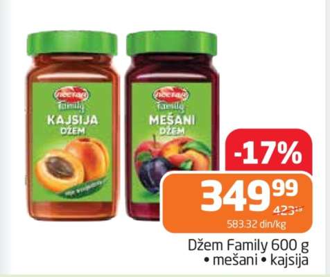Džem Family 600 g