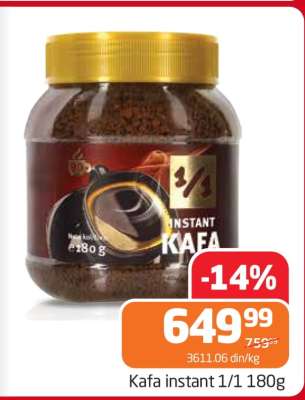 Kafa instant 1/1 180g