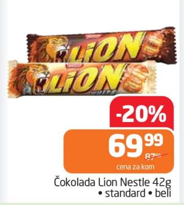 Čokolada Lion Nestlé 42g