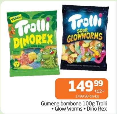 Gumene bombone 100g Trolli