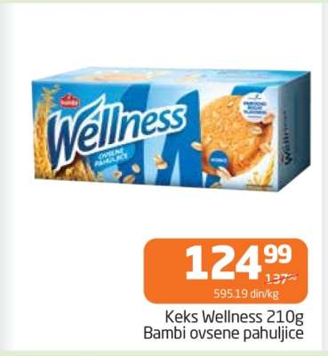 Keks Wellness 210g