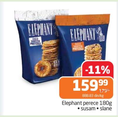 Elephant perece 180g