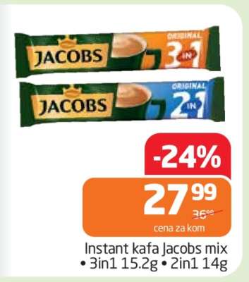 Instant kafa Jacobs mix
