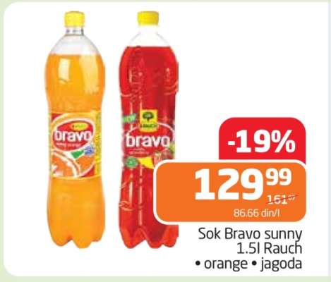Sok Bravo Sunny 1,5l Rauch