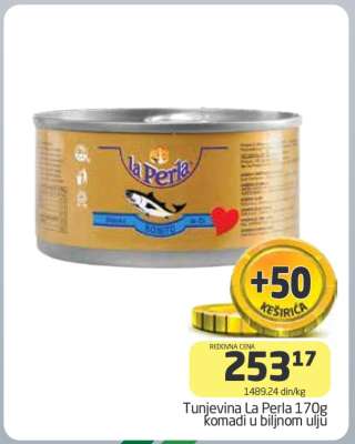 Tunjevina La Perla 170g