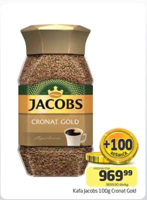 Kafa Jacobs 100g Cronat Gold