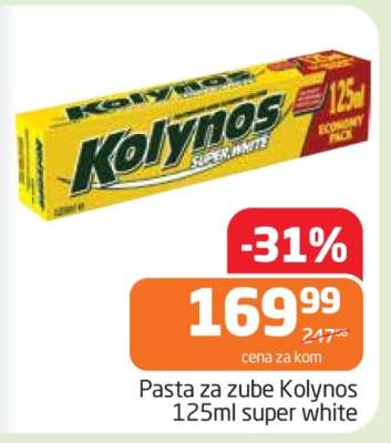 Pasta za zube Kolynos 125ml super white