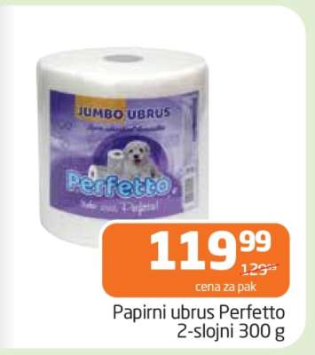 Papirni ubrus Perfetto
