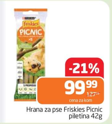 Hrana za pse Friskies picnic piletina 42g