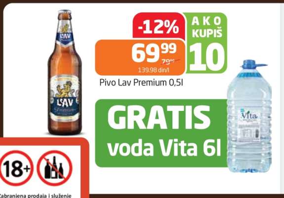 Pivo Lav Premium 0.5l