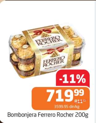 Bombonjera Ferrero Rocher 200g
